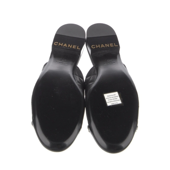 Chanel Leather Mules - Picture 4 of 4